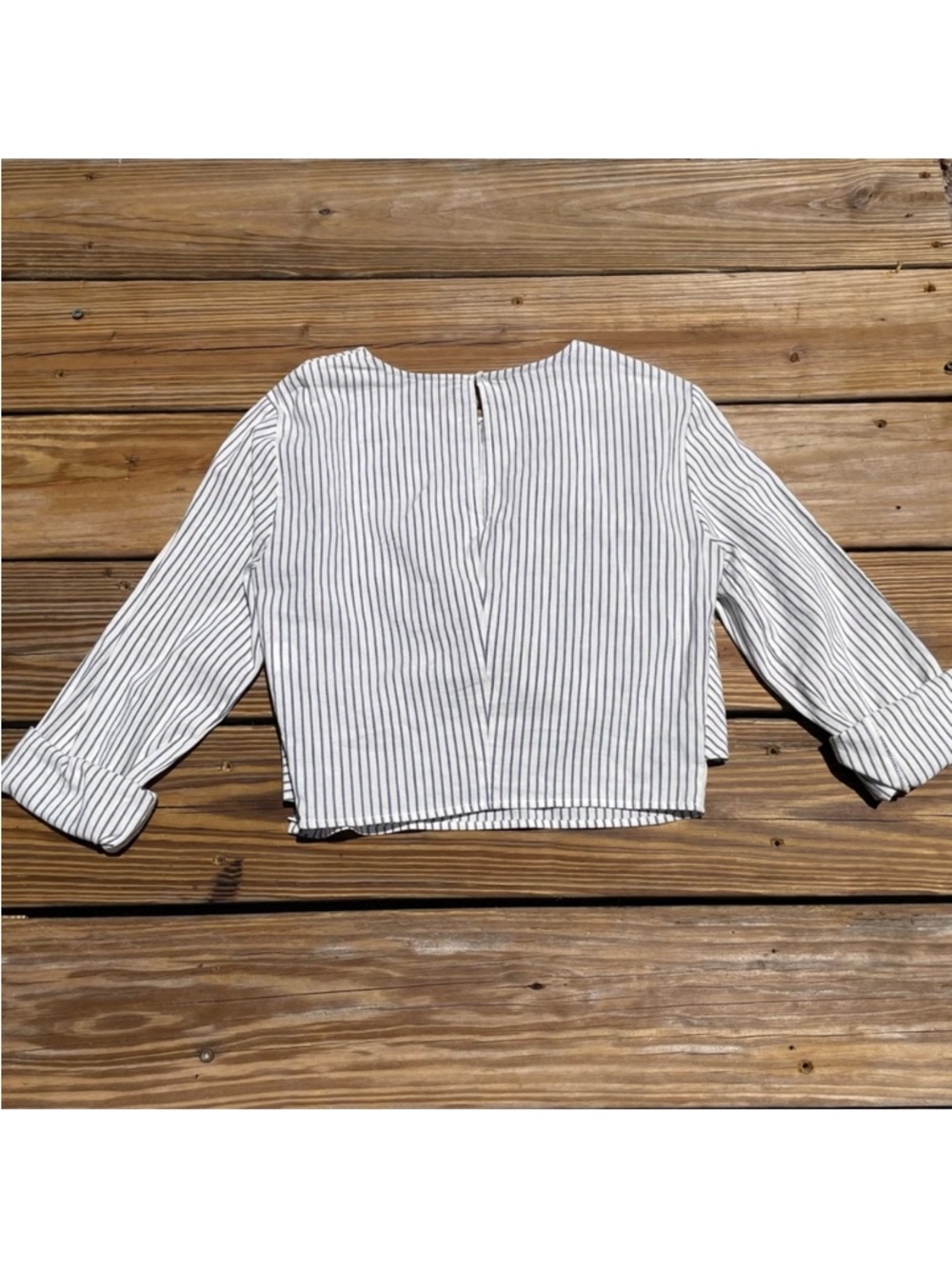 Zara Basic Collection Striped Top - Picture 3 of 6